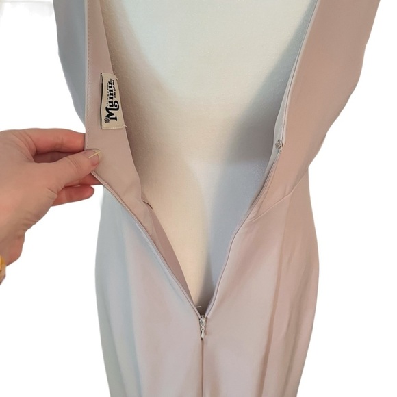 Show Me Your Mumu Blush Pink Full Length Fit and Flare Formal Dress Sz M - Picture 7 of 12